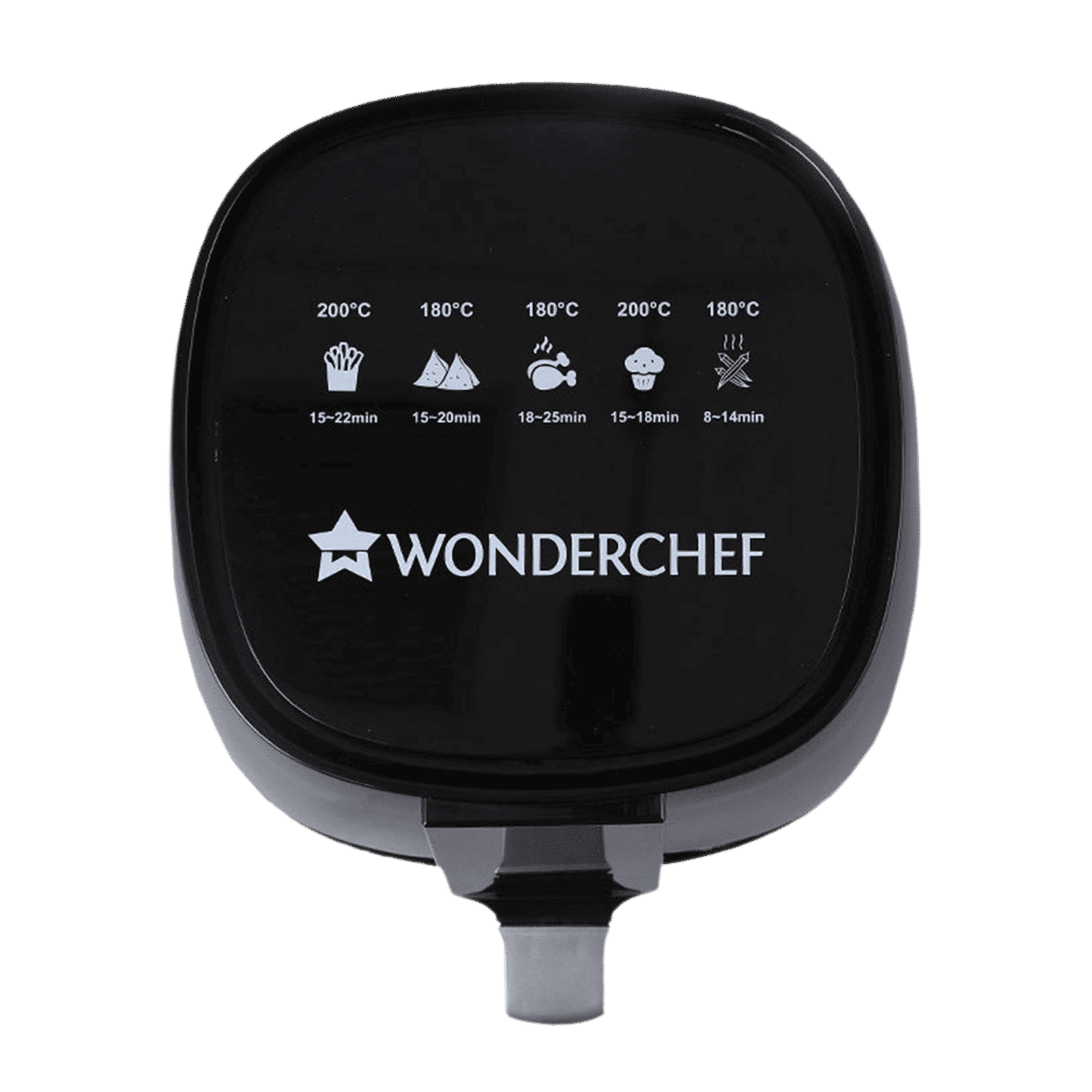 WONDERCHEF Prato 3.8L 1450 Watt Digital Air Fryer with Rapid Air Technology (Black)_13