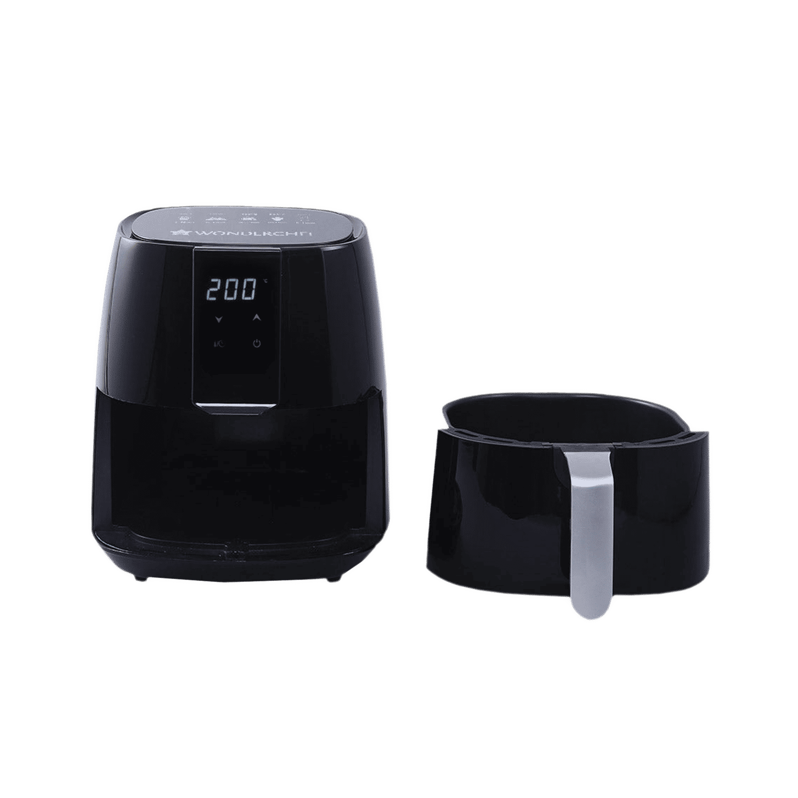 WONDERCHEF Prato 3.8L 1450 Watt Digital Air Fryer with Rapid Air Technology (Black)_5