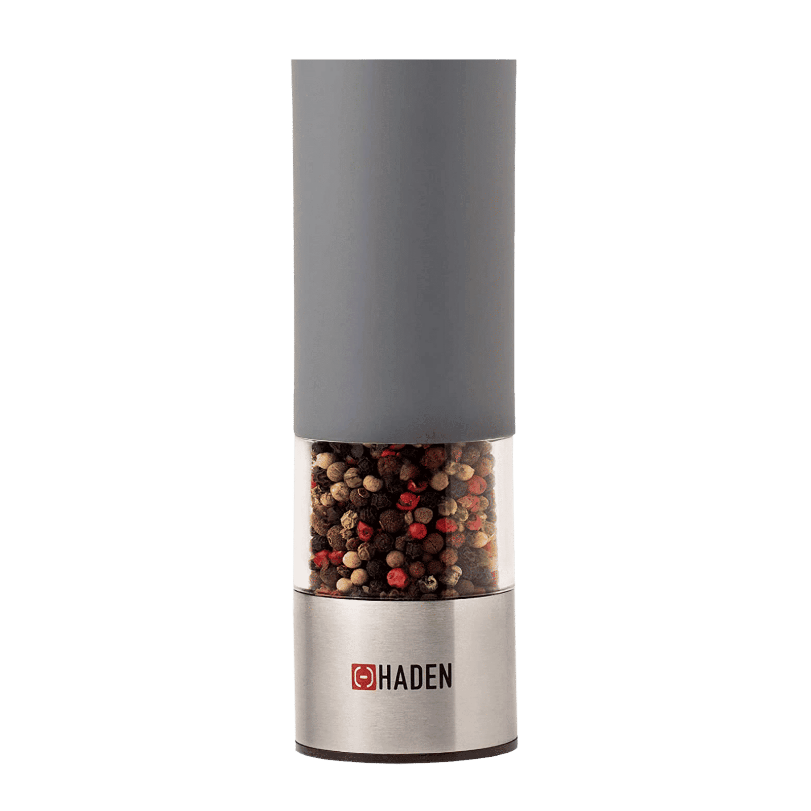 HADEN Perth Salt and Pepper Ceramic Electric Mill (Illuminated Base, 192165, Slate Grey)_3