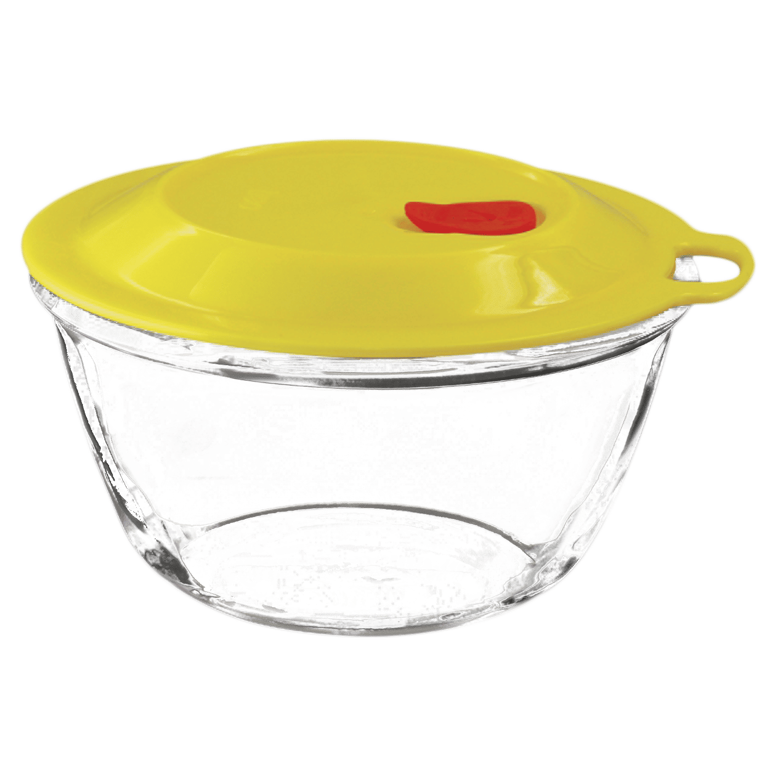 treo 1.5L Glass Mixing Bowl with Eazy Lid (BPA Free, Transparent)_1