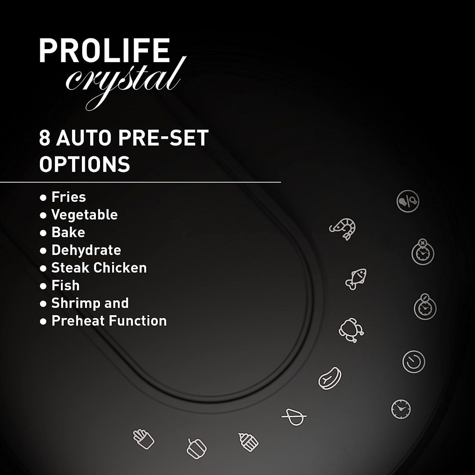 HAVELLS Prolife Crystal 5L 1500 Watt Digital Air Fryer with 8 Preset Options (Black)_11