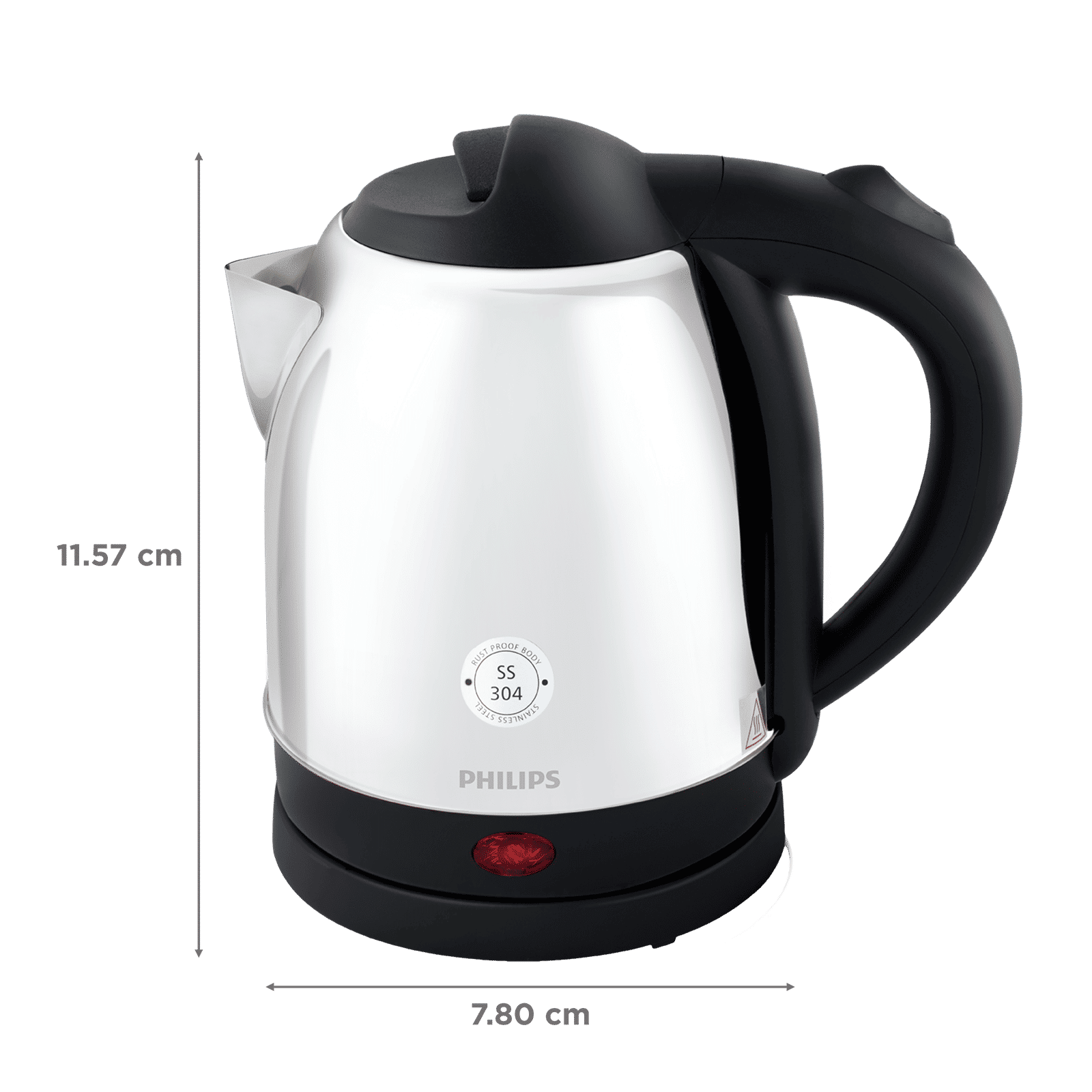 PHILIPS HD9383/00 1800 Watt 1.8 Litre Electric Kettle with Detachable Base (Black)_2