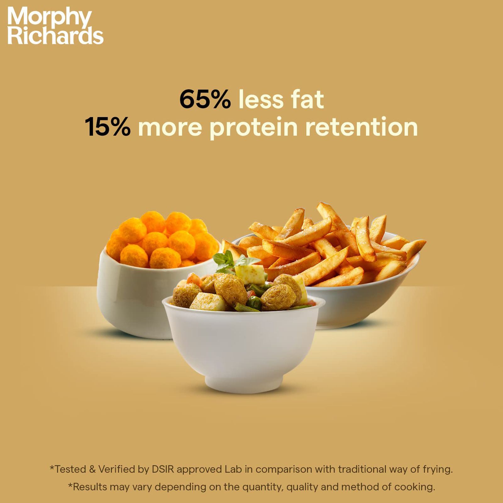 morphy richards 5L 1500 Watt Digital Air Fryer with 8 Preset Menus (Black) morphy richards 5L 1500 Watt Digital Air Fryer with 8 Preset Menus (Black)_5