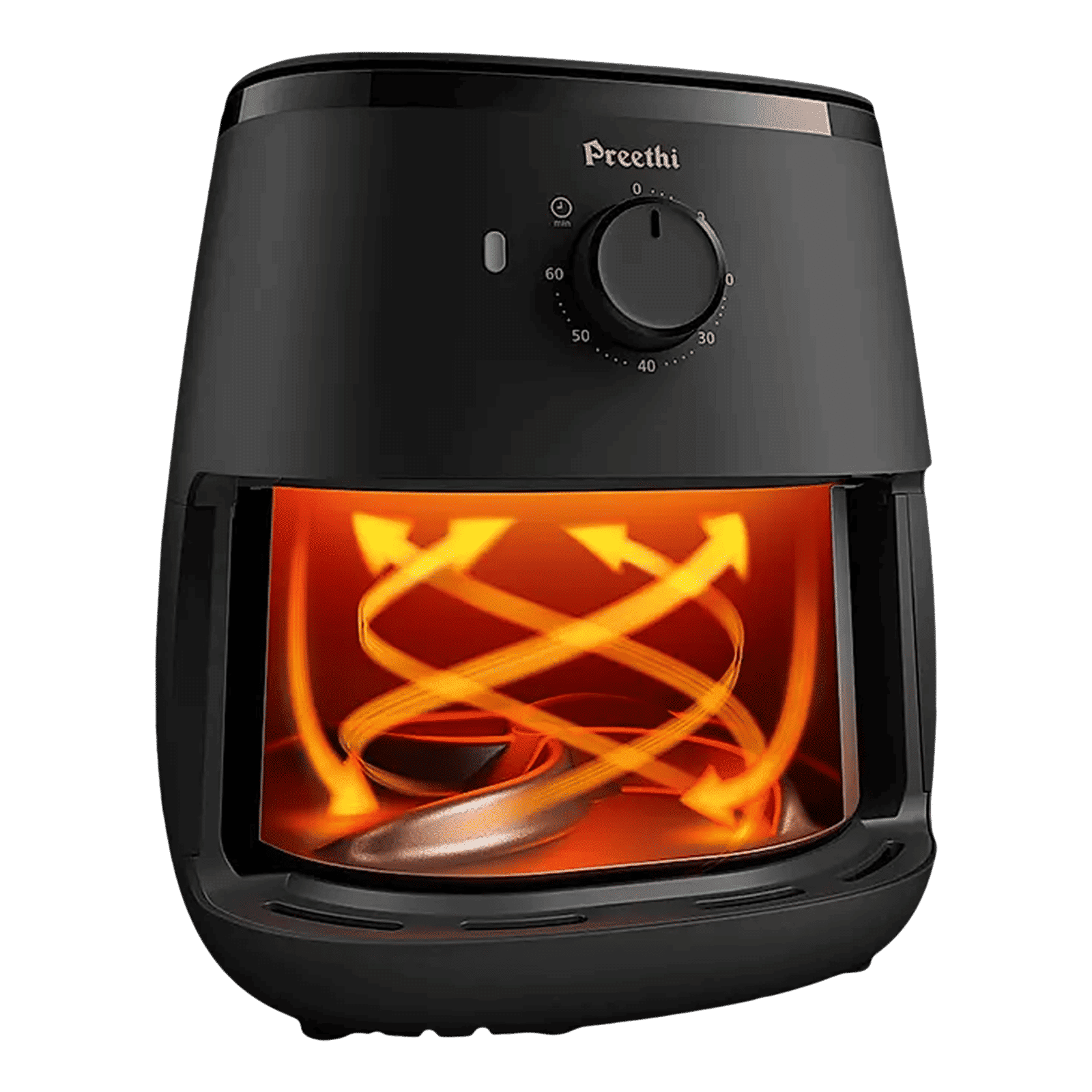 Preethi Airpot 3.7L 1500 Watt Air Fryer with Fast Flux Technology (Black)_5