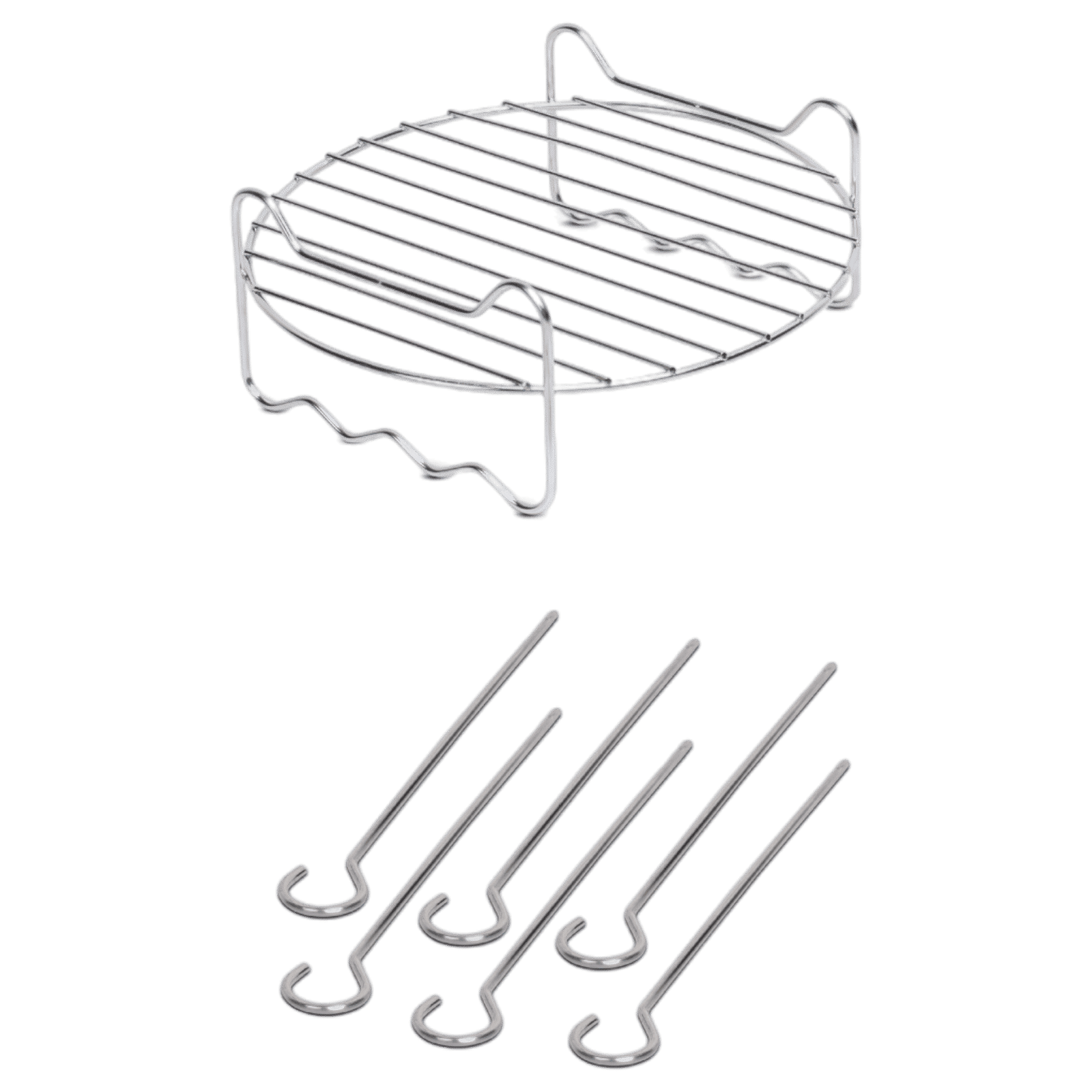 PHILIPS HD9820 Party Kit For Airfryer (Easy to Clean, HD9820/01, Grey)_1