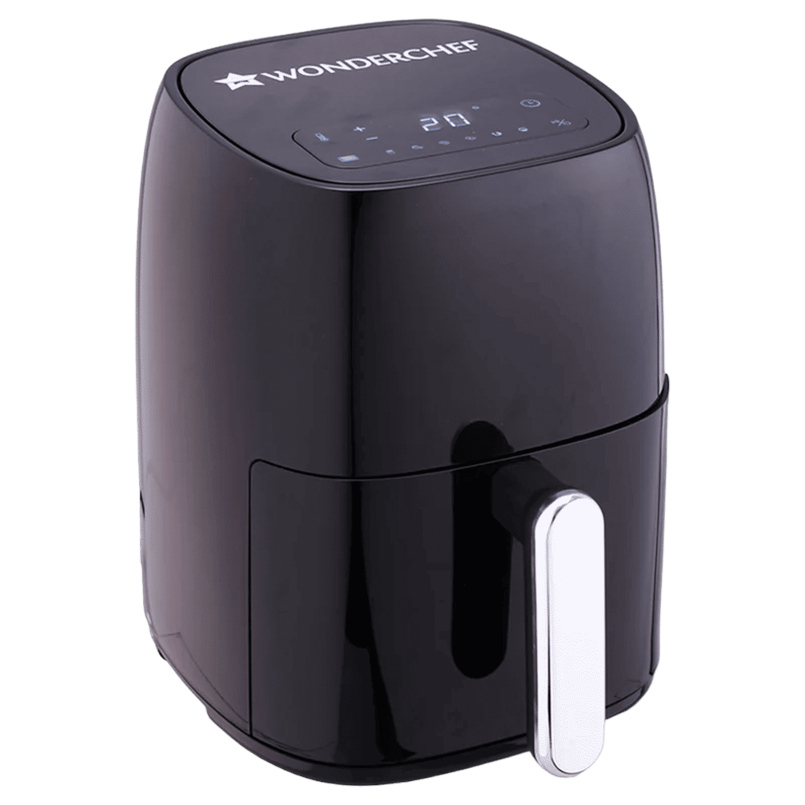 WONDERCHEF Neo 4.5L 1500 Watt Digital Air Fryer with Rapid Air Technology (Black)_1