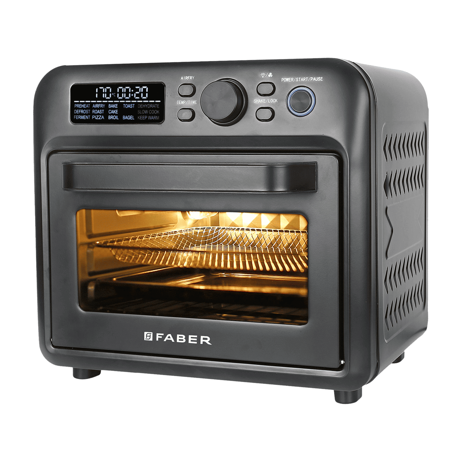 FABER 15DG 20L Oven Toaster Grill with 15 Auto Program (Black)_9