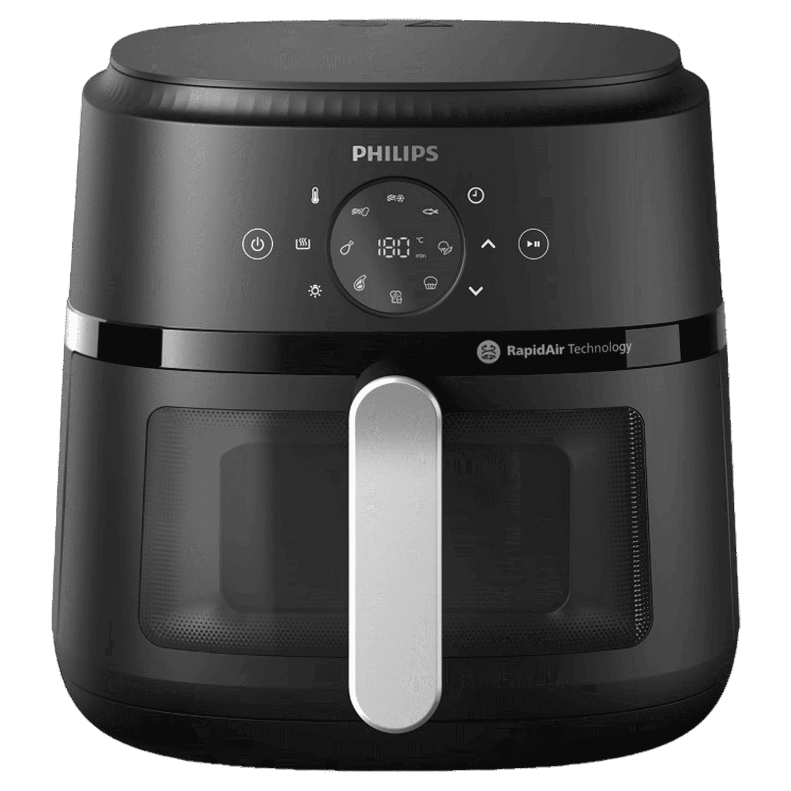 PHILIPS 2000 Series 4.2L 1500 Watt Digital Air Fryer with Rapid Air Technology (Black)_1