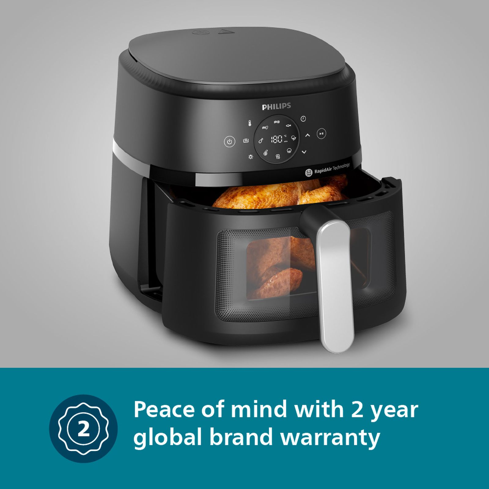 PHILIPS 2000 Series 4.2L 1500 Watt Digital Air Fryer with Rapid Air Technology (Black)_6