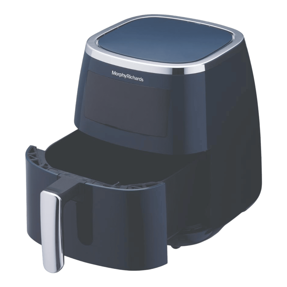 morphy richards Crisp Pro 5L 1500 Watt Digital Air Fryer with 8 Preset Menus (Navy Blue)_9