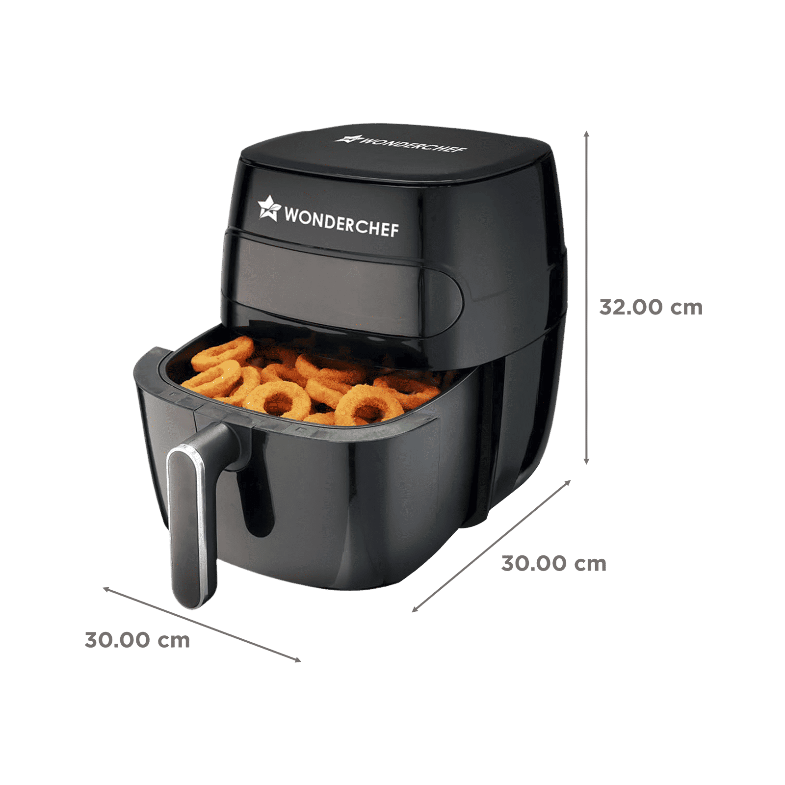 WONDERCHEF Swift Digital 6L 1350 Watt Digital Air Fryer with Rapid Air Technology (Black) WONDERCHEF Swift Digital 6L 1350 Watt Digital Air Fryer with Rapid Air Technology (Black)_2