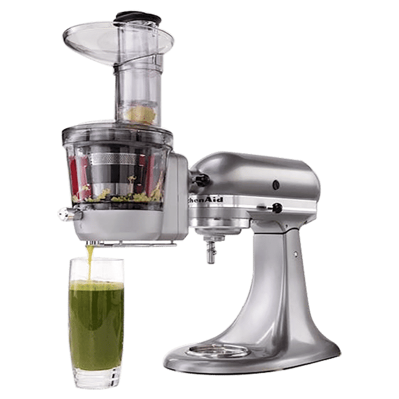 KitchenAid Masticating Juicer and Sauce Attachment (KSM1JA, Silver)_5
