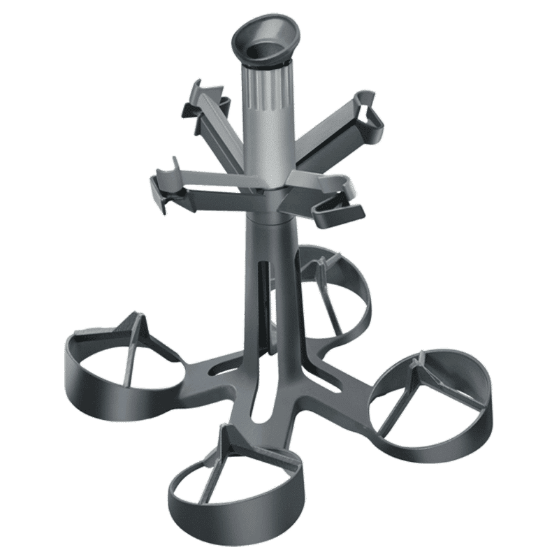 BOSCH Glass Holder for Dishwasher (Secure Holder, 791040, Dark Grey)_1