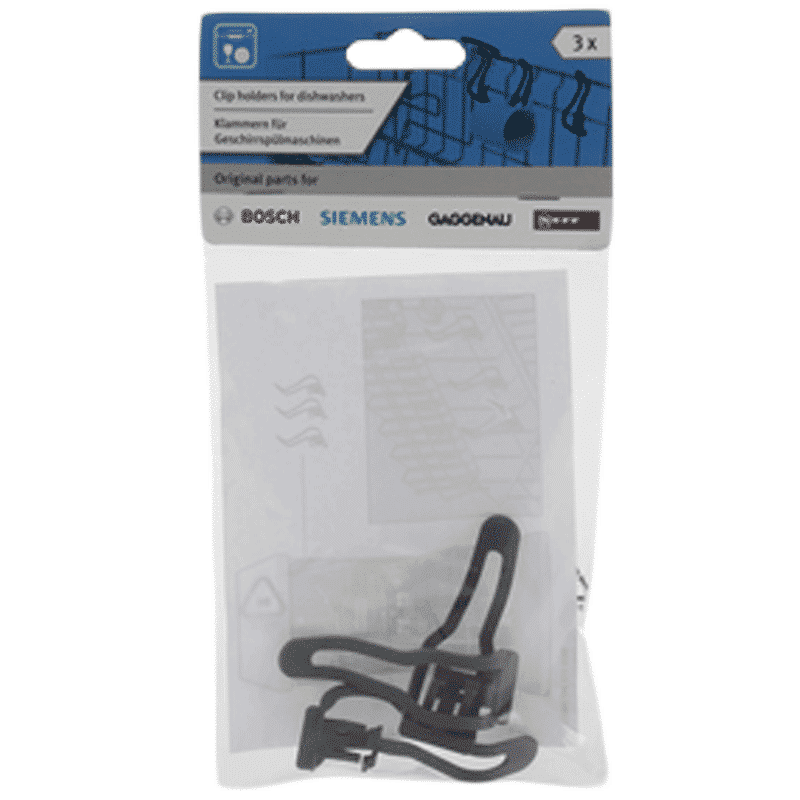 BOSCH Clip Holder for Dishwasher (10001629, Silver)_7