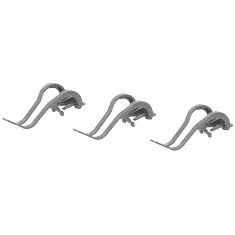 BOSCH Clip Holder for Dishwasher (10001629, Silver)_5