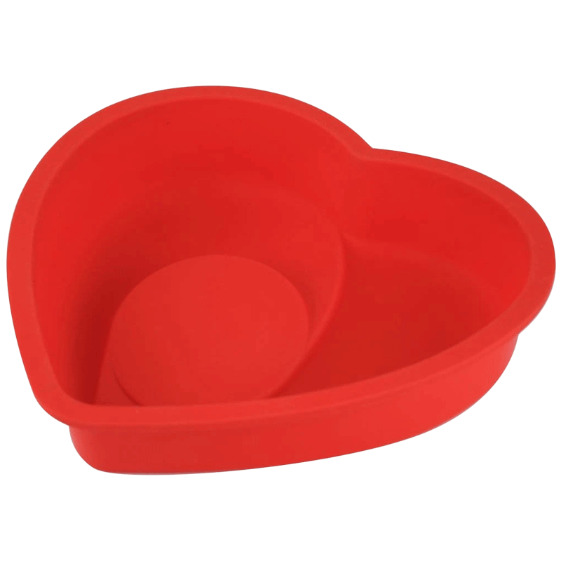 WONDERCHEF Pavoni Heart Shaped Cake Mould (Non-Toxic, 63152920, Red) WONDERCHEF Pavoni Heart Shaped Cake Mould (Non-Toxic, 63152920, Red)_6