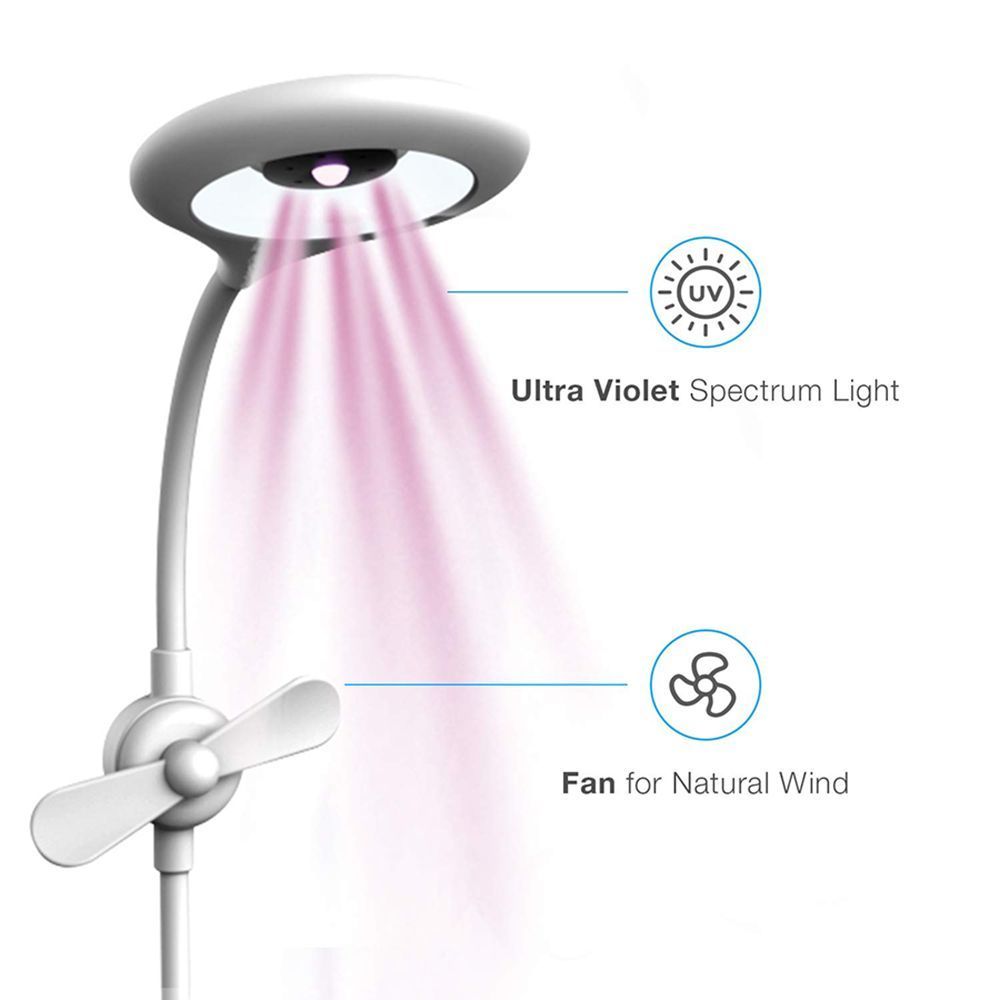 XECH Grow Station Desk Lamp (White) XECH Grow Station Desk Lamp (White)_6