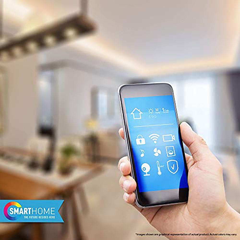 SYSKA Electric Powered 9 Watt Smart LED Bulb (SSKSMWP9WCCTC, White)_5