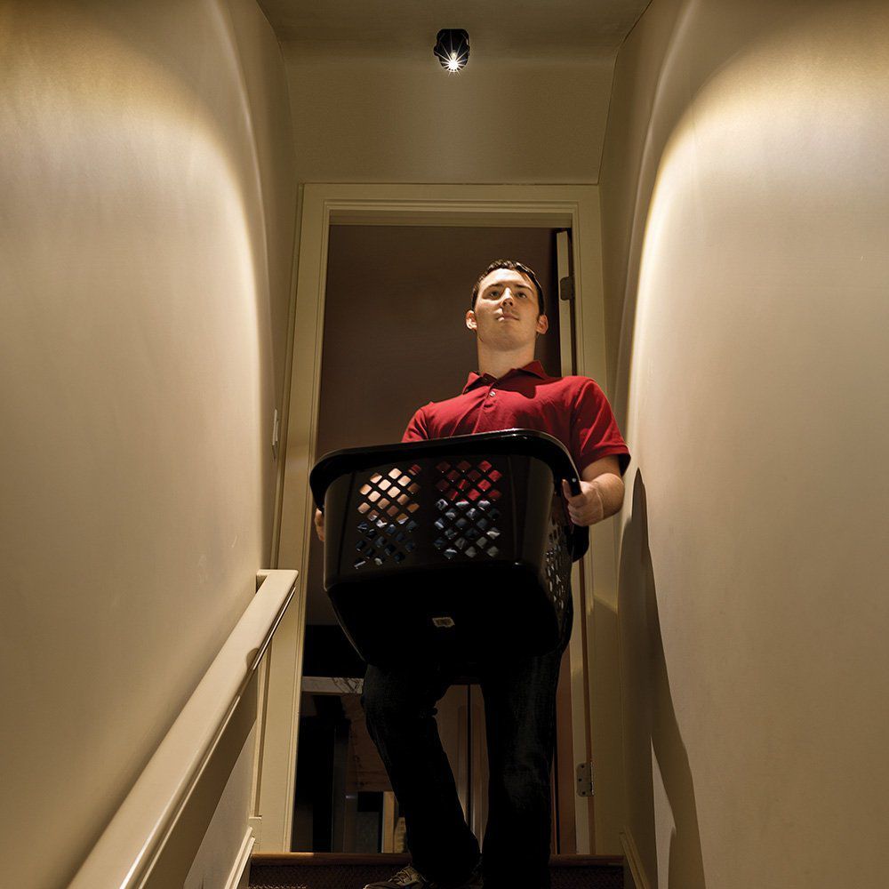 MR BEAMS Electric Powered 1 Watt Motion Sensor Smart Light (MB312, Black)_12