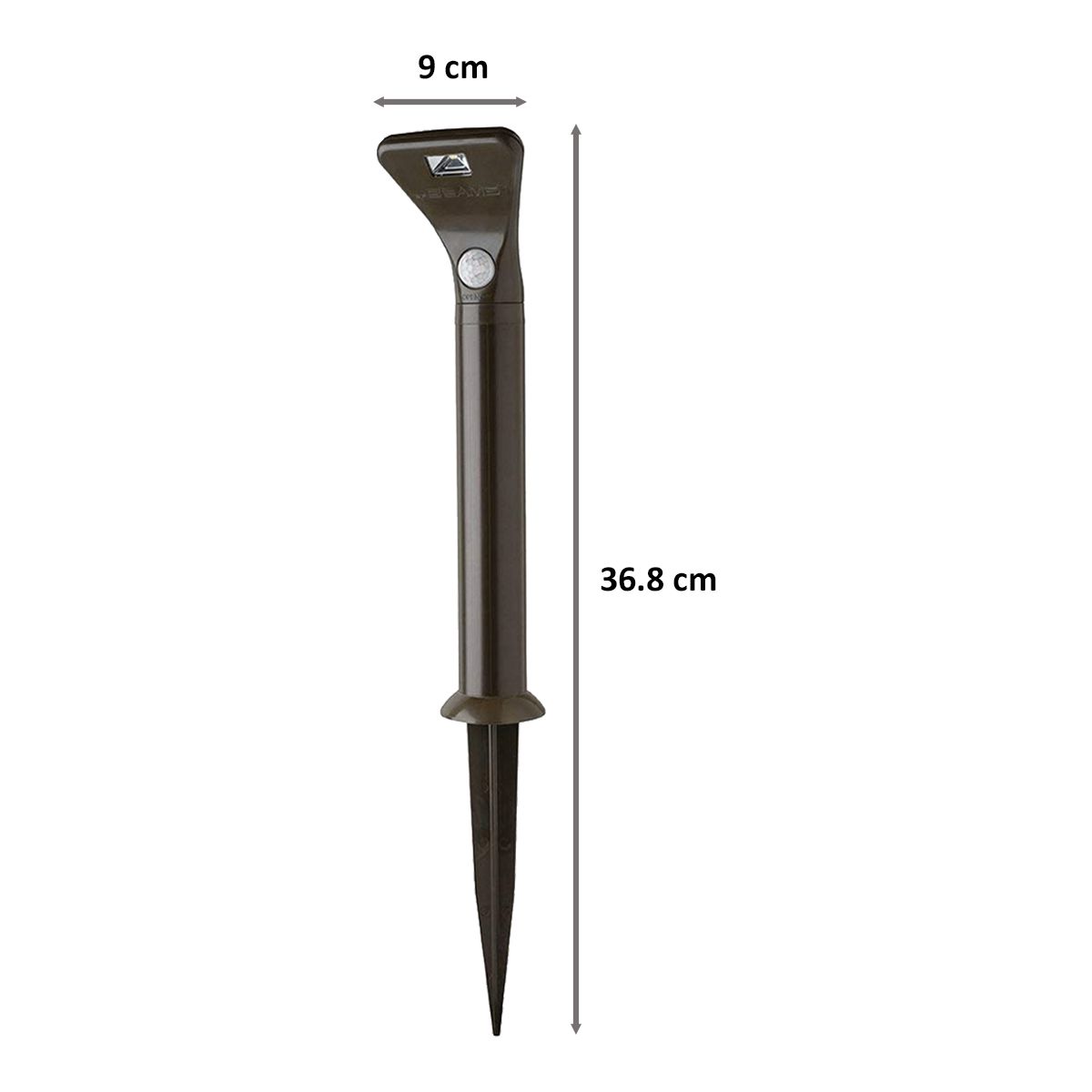 MR BEAMS Electric Powered 1.5 Watt Wireless Motion Sensor Smart Light (MB592, Black)_2