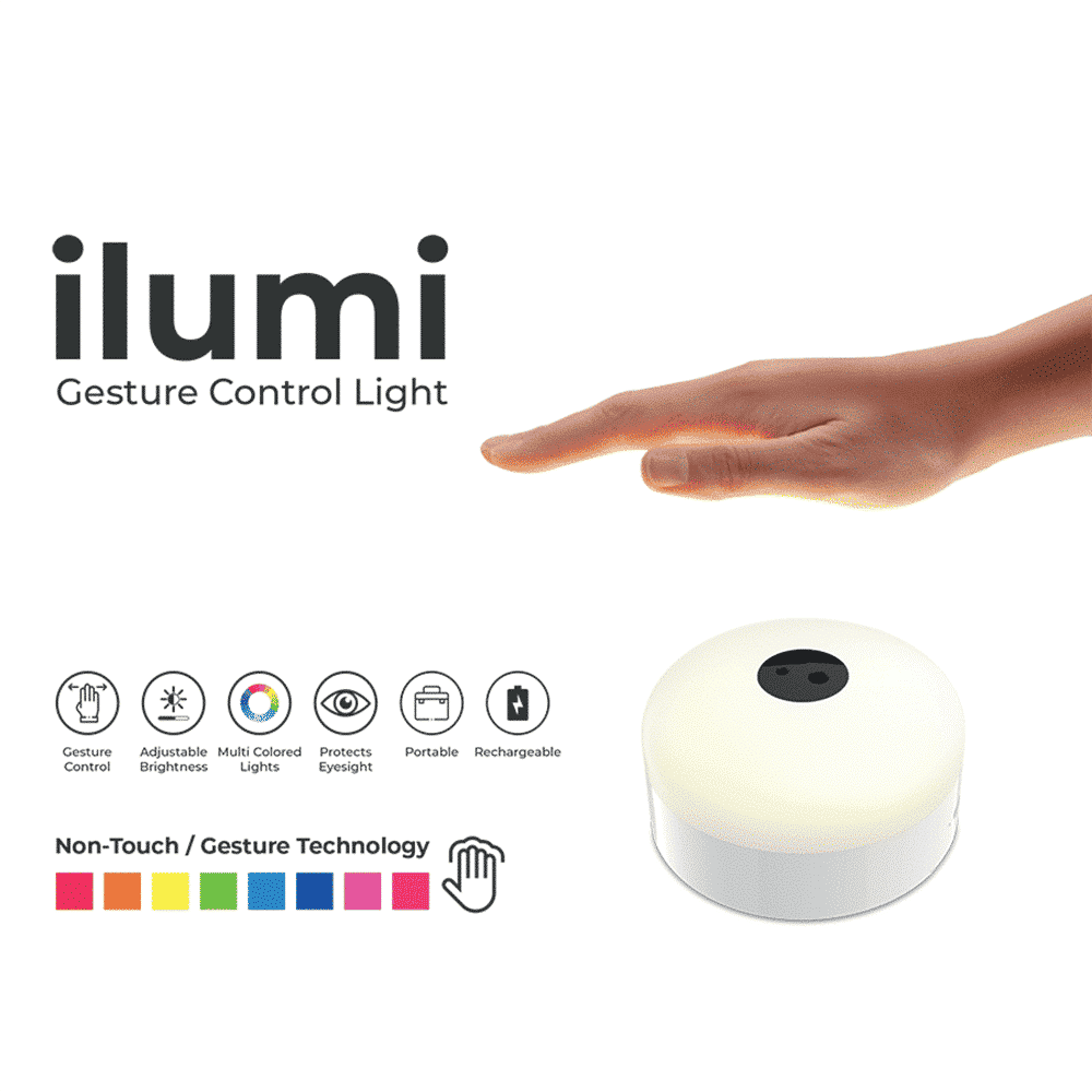 iGear iLumi 1.5 Watts LED Smart Gesture Light (Hand Gesture, IG-1060, White)_13