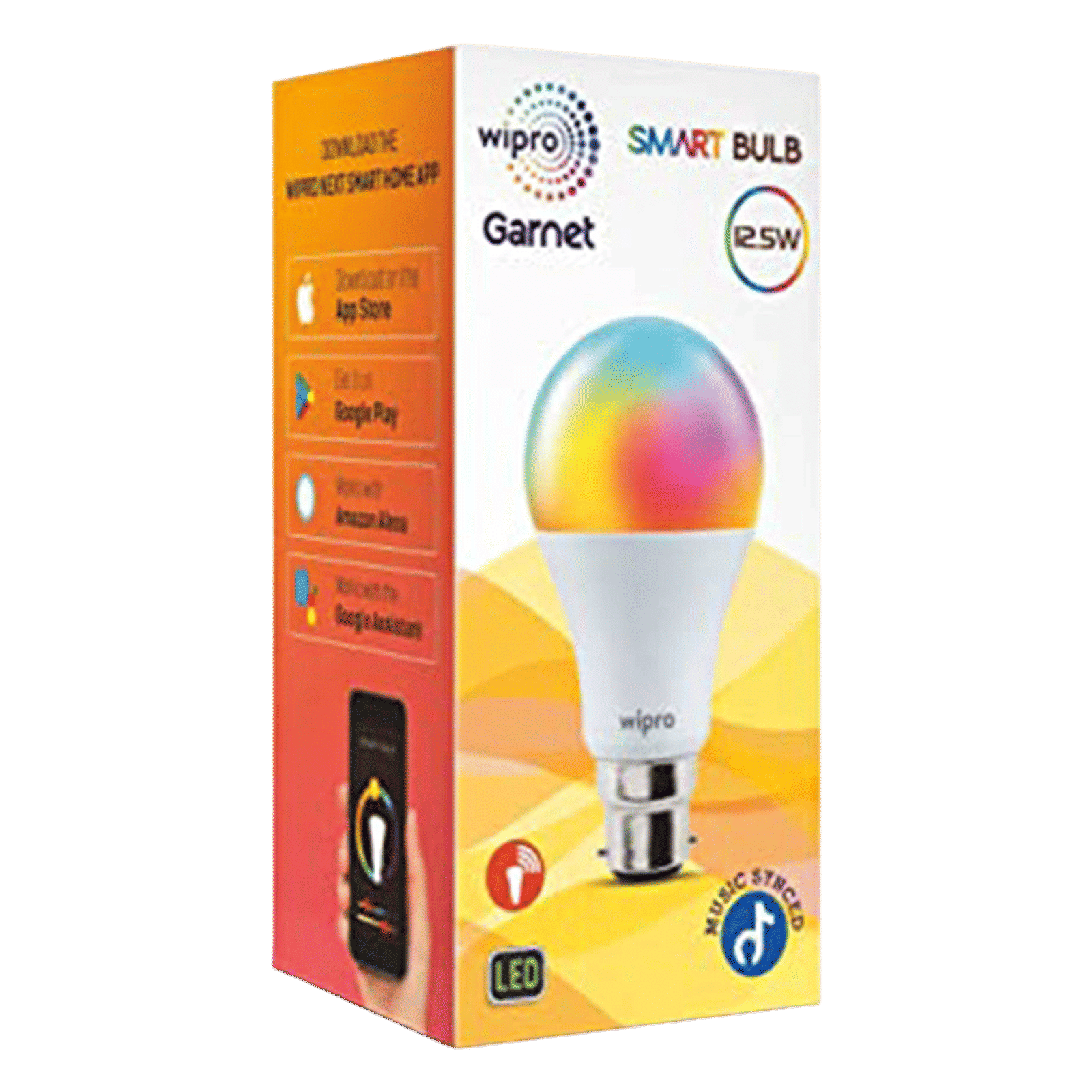 wipro 12.5 Watts Electric Powered LED Bulb (1200 Lumens, NS1220, White)_3