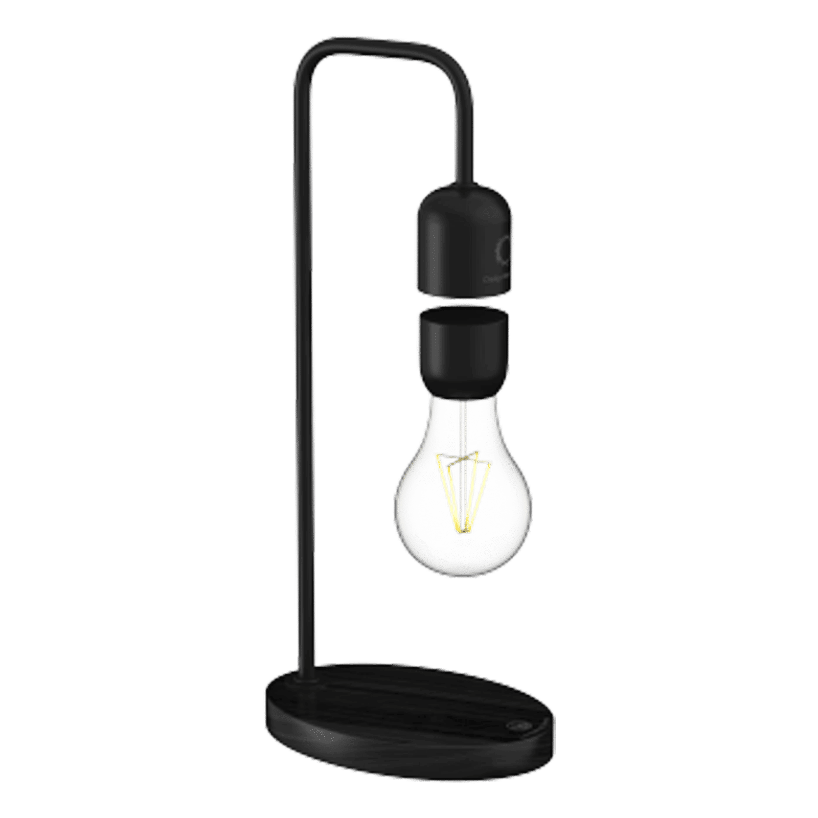DesignNest Levitating LED Table Lamp (Soft Ambient Light Fixture, DH0417BK/LELPWL, Black)_1
