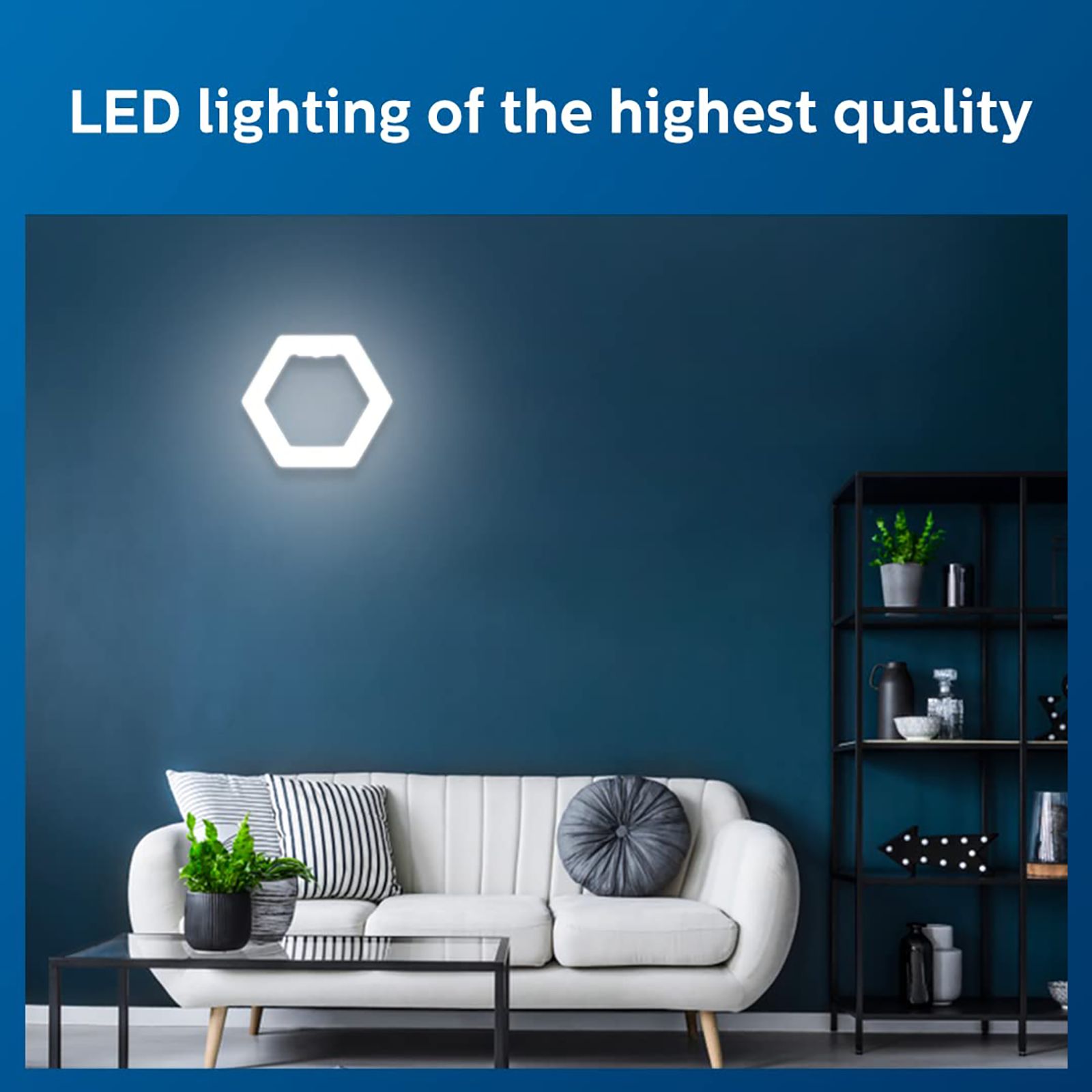 PHILIPS Stellar Bright Hexa 16 Watts Electric Powered LED Bulb (1500 Lumens, 929003559913, Crystal White)_7