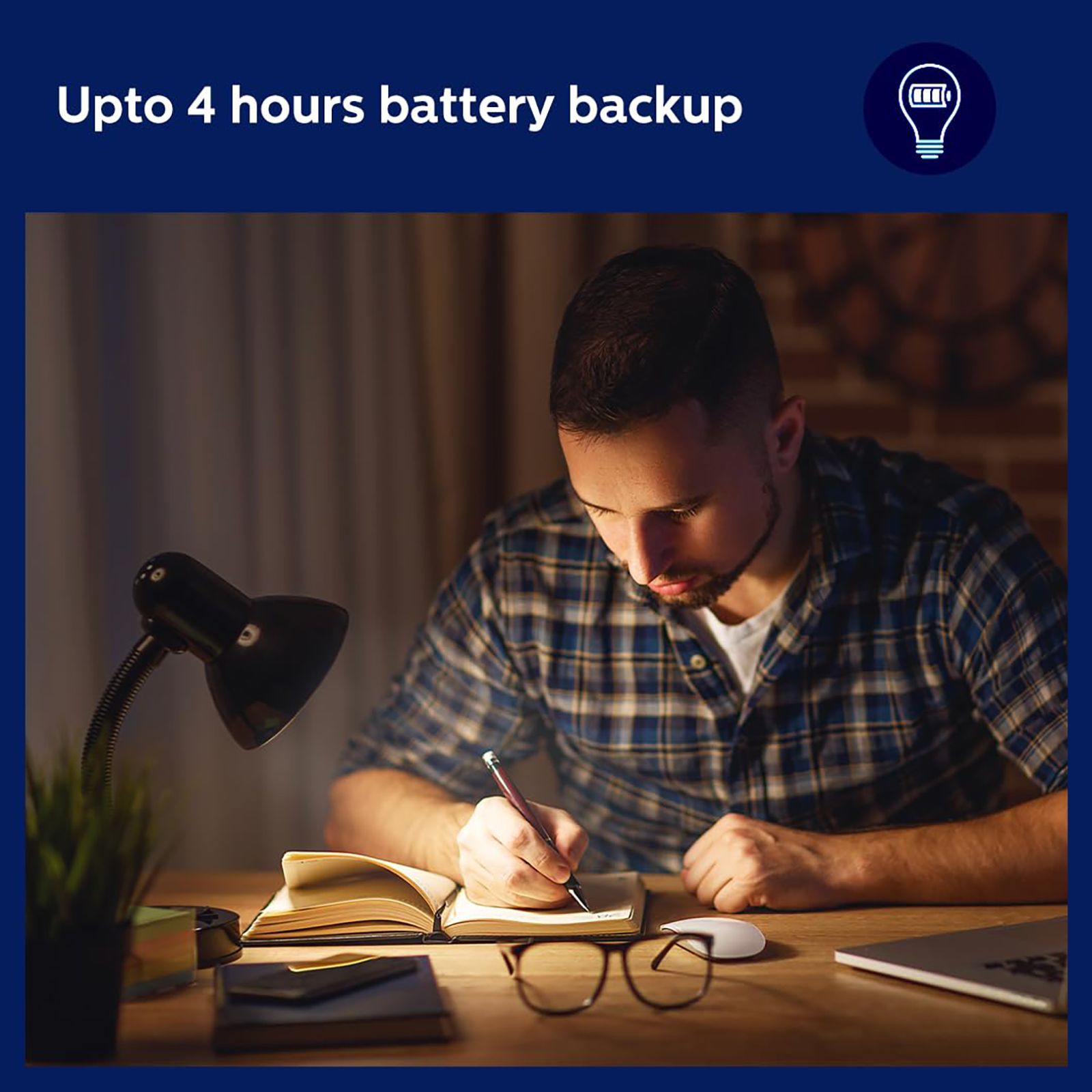 PHILIPS Stellar Bright 8 Watts LED Bulb (700 Lumens, 929003509213, Cool Day Light)_6