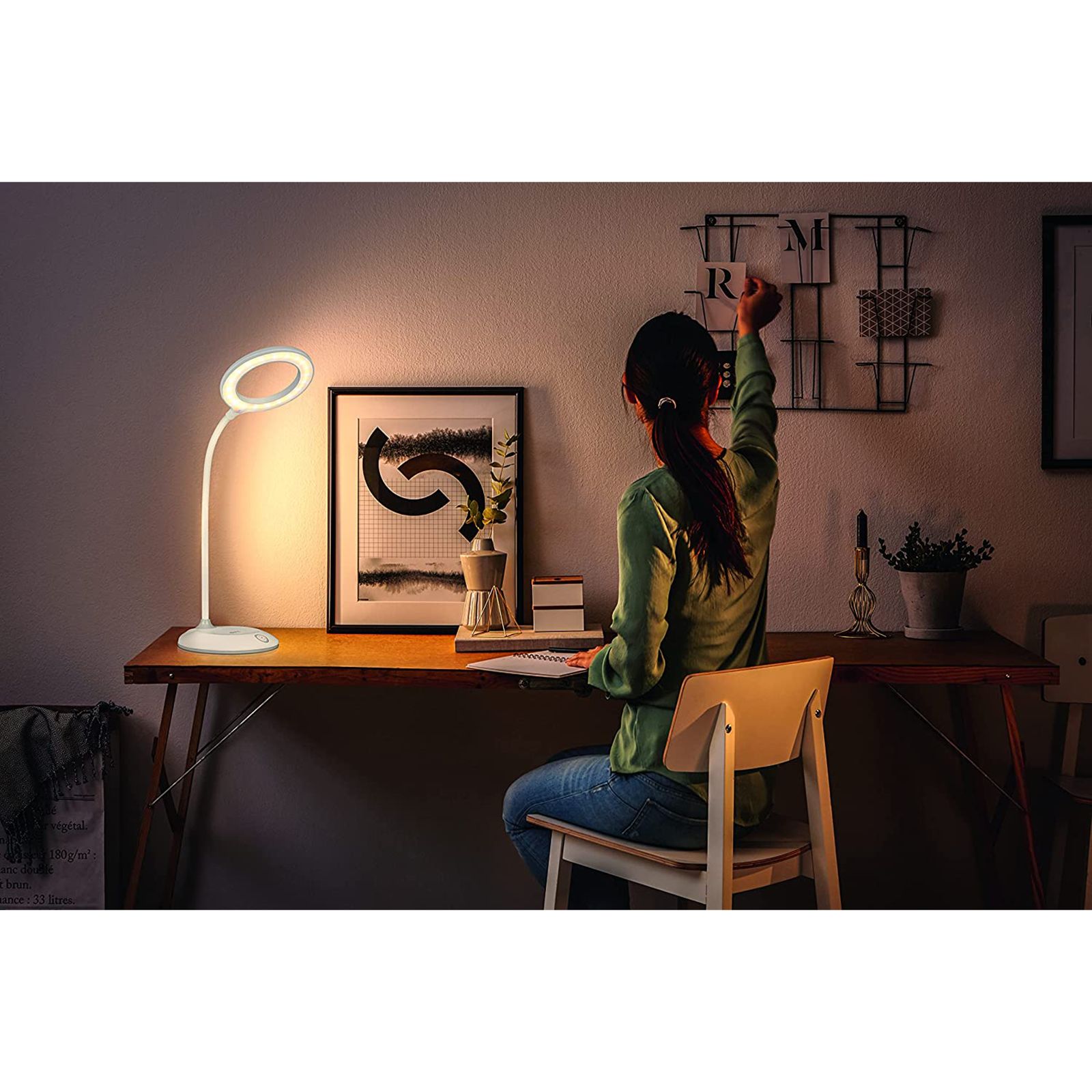 PHILIPS Orbit 5 Watts LED Desk Light (400 Lumens, Touch Control, 919215850922, White) PHILIPS Orbit 5 Watts LED Desk Light (400 Lumens, Touch Control, 919215850922, White)_5