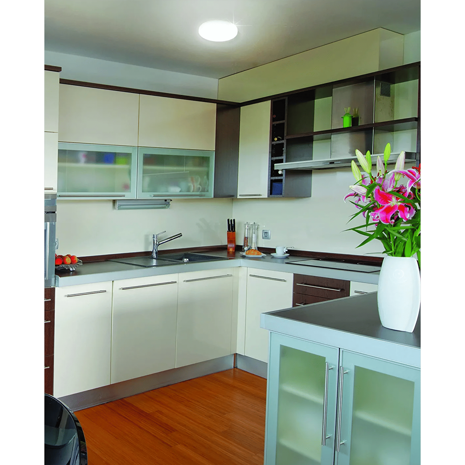 PHILIPS Rimless Full Glow 24 Watts Round LED Surface Downlight (EyeComfort Technology, 929003512801, White)_4