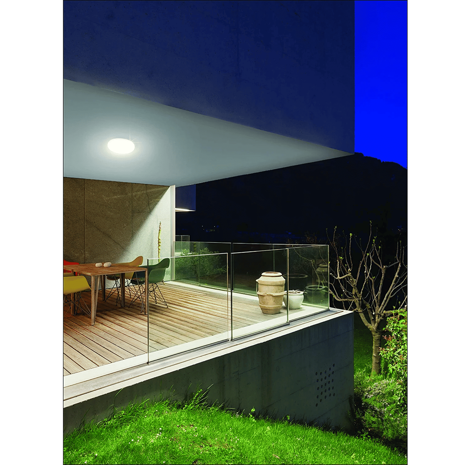 PHILIPS Rimless Full Glow 24 Watts Round LED Surface Downlight (EyeComfort Technology, 929003512801, White)_3