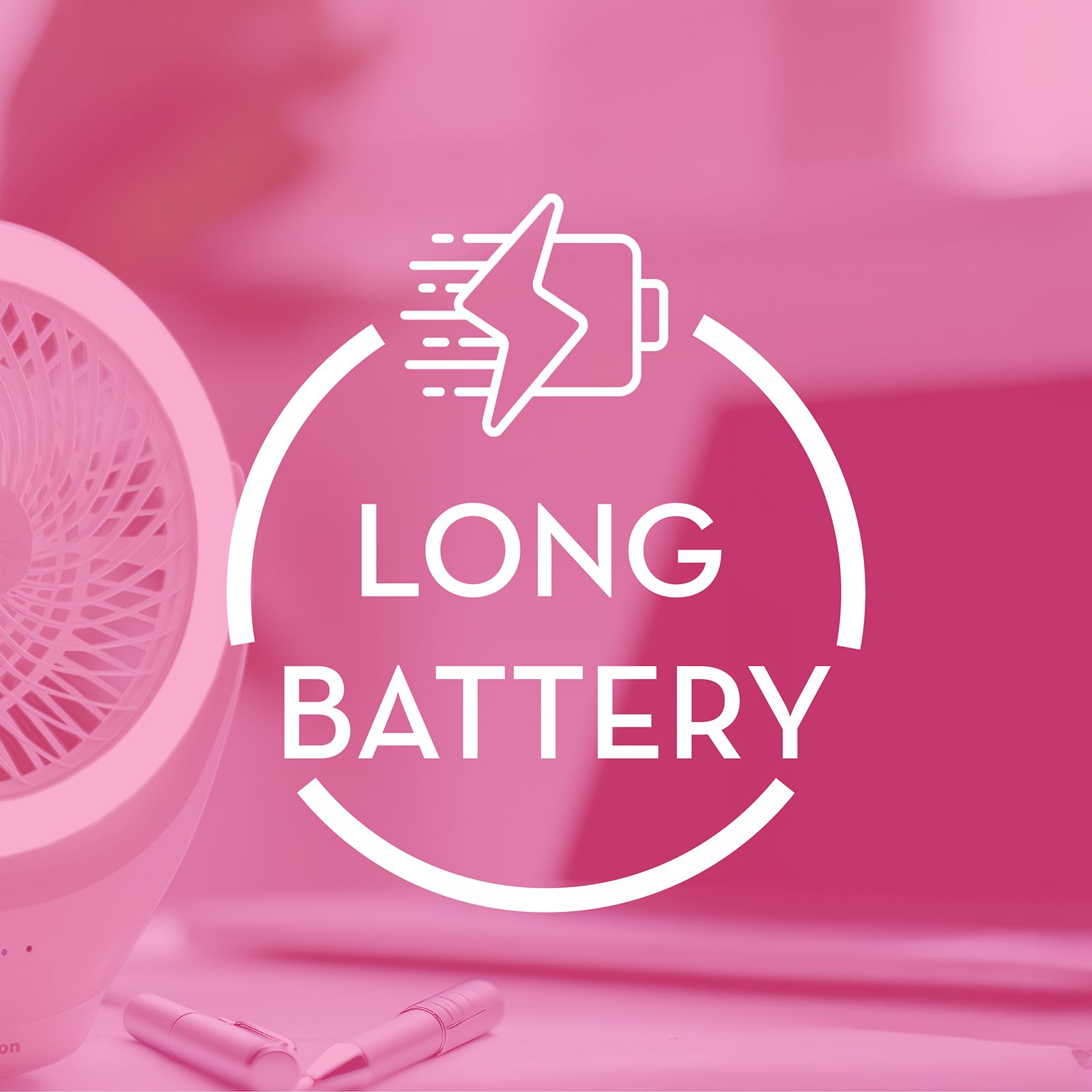 Crompton Glowair Spark 220mm 5 Blade Rechargeable Portable Fan with 2200 mAh Battery (Built-in Aroma Diffuser, White) Crompton Glowair Spark 220mm 5 Blade Rechargeable Portable Fan with 2200 mAh Battery (Built-in Aroma Diffuser, White)_13