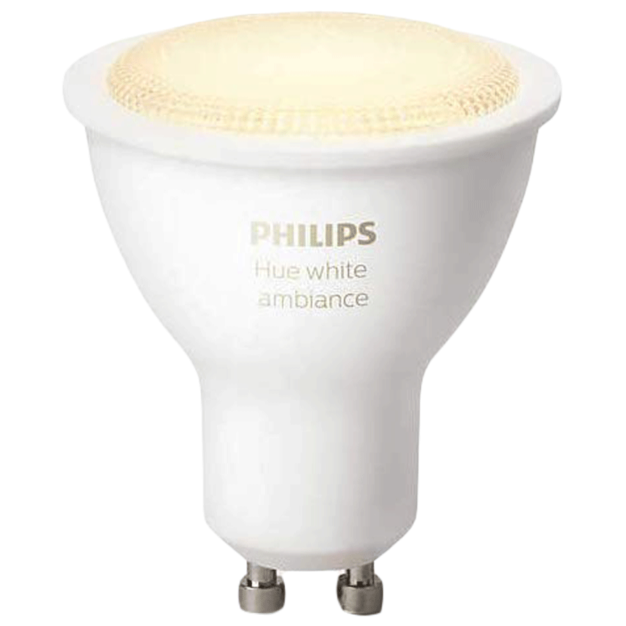 PHILIPS Hue Electric Powered 5.5 Watt Smart Bulb (GU10, White)_3