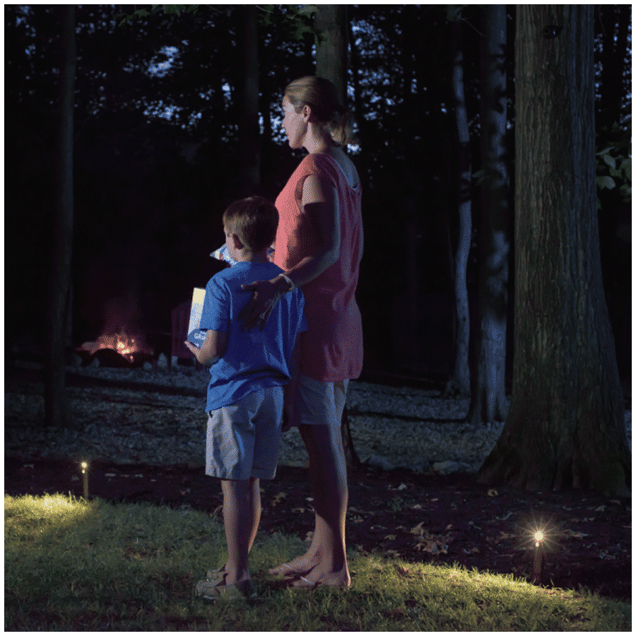 MR BEAMS Electric Powered 1 Watt Mini Wireless LED Motion Sensor Smart Light (MB562, Black)_5