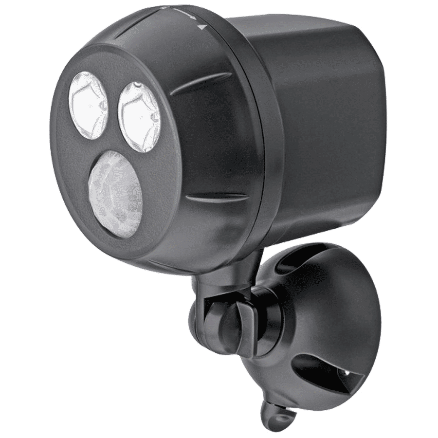 MR BEAMS Electric Powered 400 Lumens Wireless Motion Sensor Spot Light (MB390, Black)_1