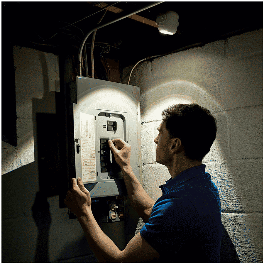 MR BEAMS Electric Powered 1 Watt Motion Sensor Smart Light (MB302, White)_4