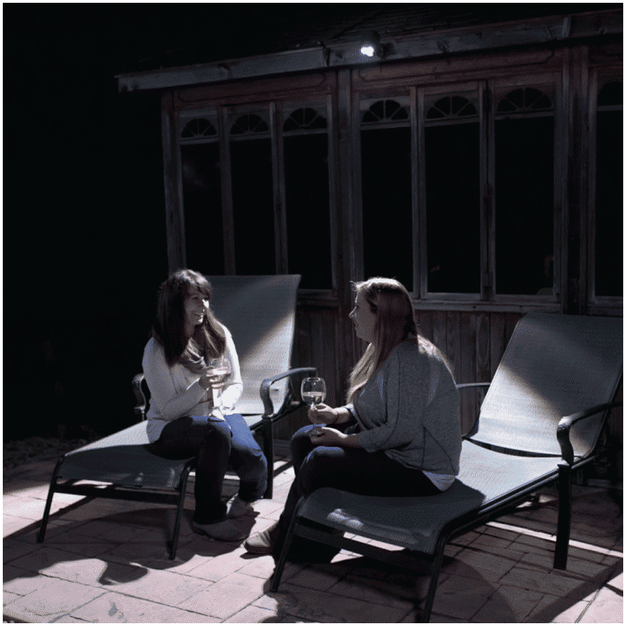 MR BEAMS Electric Powered 400 Lumens Wireless Motion Sensor Spot Light (MB390, Black)_4