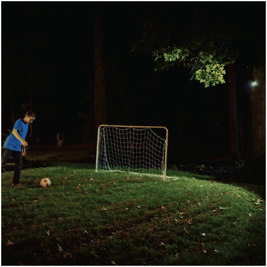 MR BEAMS Electric Powered 75 Watt Wireless Motion Sensor LED Spot Light (MB360, Black)_4