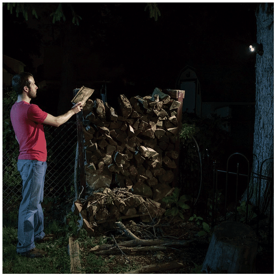 MR BEAMS Electric Powered 50 Watt Remote Control Motion Sensor Smart Light (MB371, Black)_6