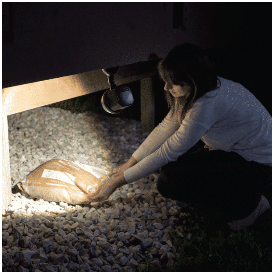 MR BEAMS Electric Powered 400 Lumens Wireless Motion Sensor Spot Light (MB390, Black)_6