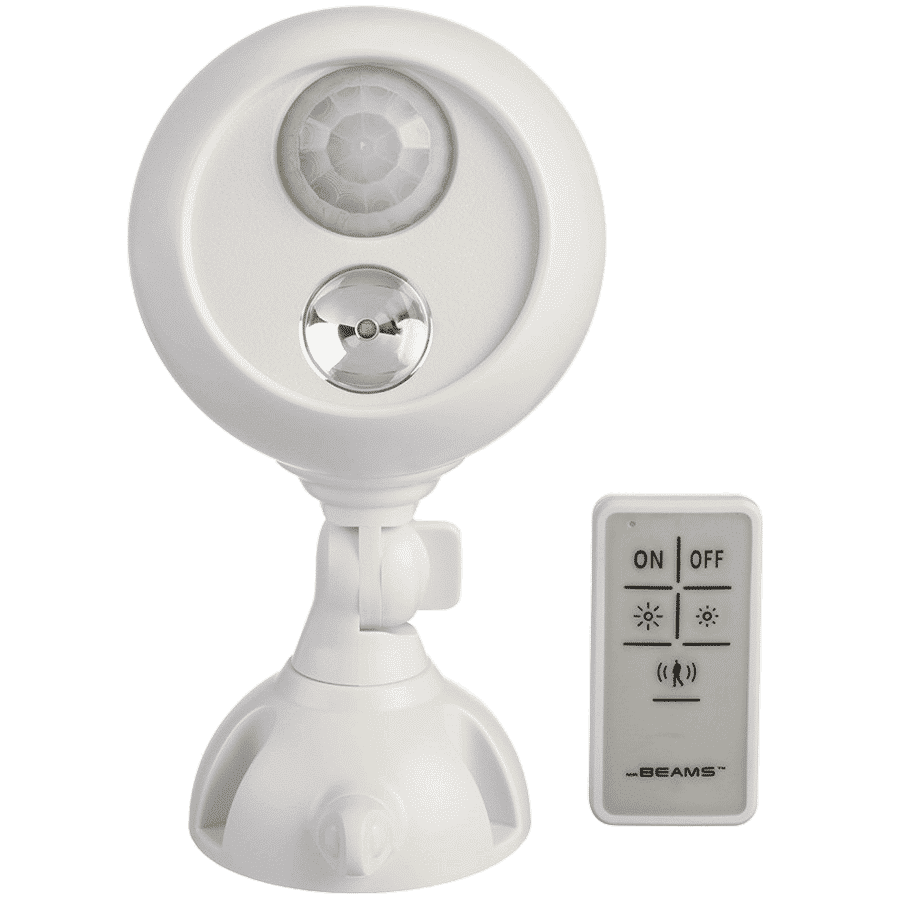 MR BEAMS Electric Powered 7 Watt Remote Control Motion Sensor Smart Light (MB370, White)_1
