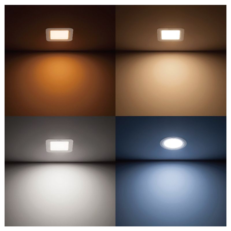 PHILIPS Hue Electric Powered 10 Watt LED Square Downlight (915005301001, White) PHILIPS Hue Electric Powered 10 Watt LED Square Downlight (915005301001, White)_6