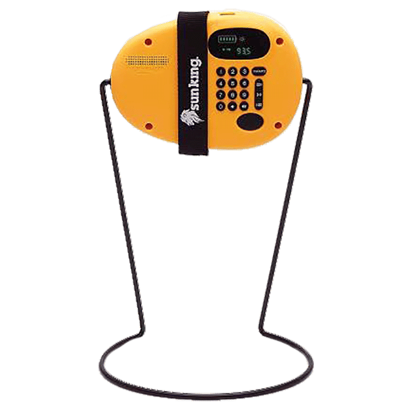 sun king Boom 1.04 Watts LED Solar Lamp (160 Lumens, With a Radio & MP3 Player, SK-321, Yellow/White)_10
