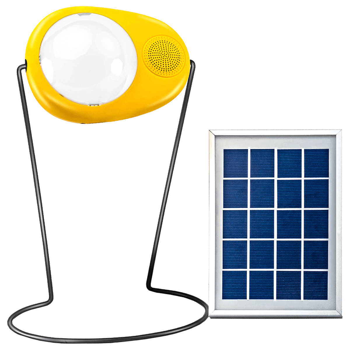sun king Boom 1.04 Watts LED Solar Lamp (160 Lumens, With a Radio & MP3 Player, SK-321, Yellow/White)_12
