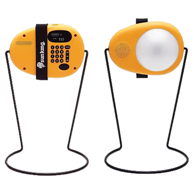 sun king Boom 1.04 Watts LED Solar Lamp (160 Lumens, With a Radio & MP3 Player, SK-321, Yellow/White)_11