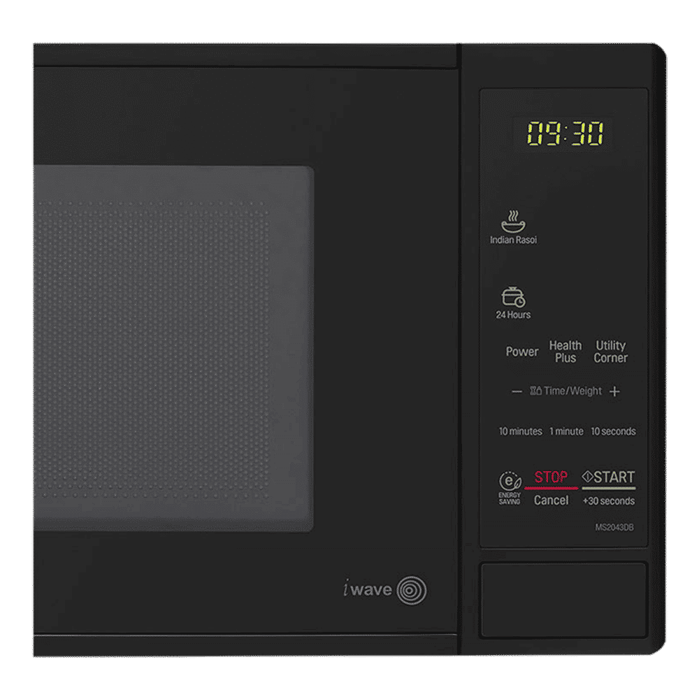 LG 20L Solo Microwave Oven with 44 Autocook Menus (MS2043DB.DB1QILN, Black)_4