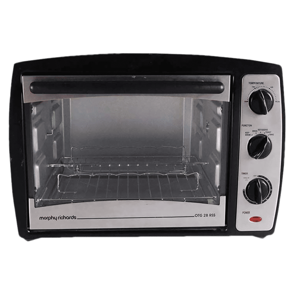 morphy richards 28RSS 28L Oven Toaster Grill with Motorized Rotisserie (Black) morphy richards 28RSS 28L Oven Toaster Grill with Motorized Rotisserie (Black)_1