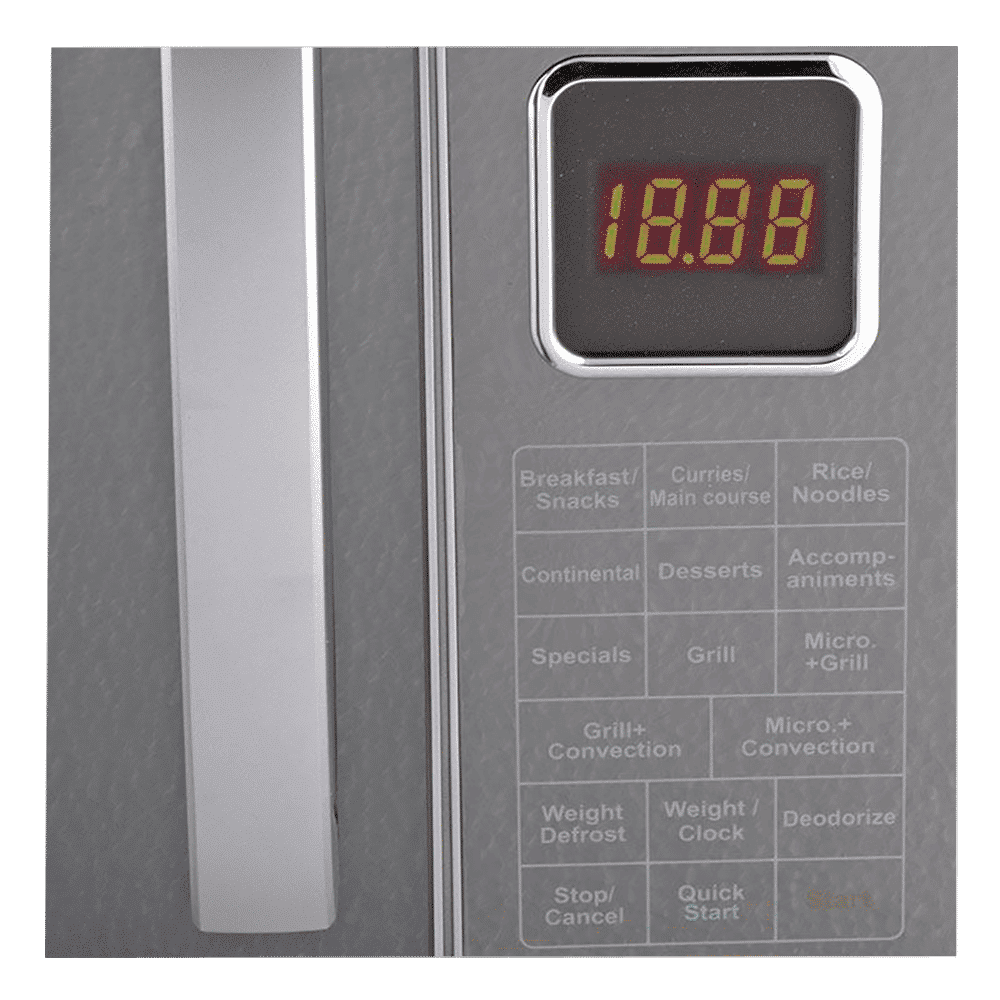 morphy richards MWO 25CG 25L Convection Microwave Oven with 200 Auto Menu (Silver)_7