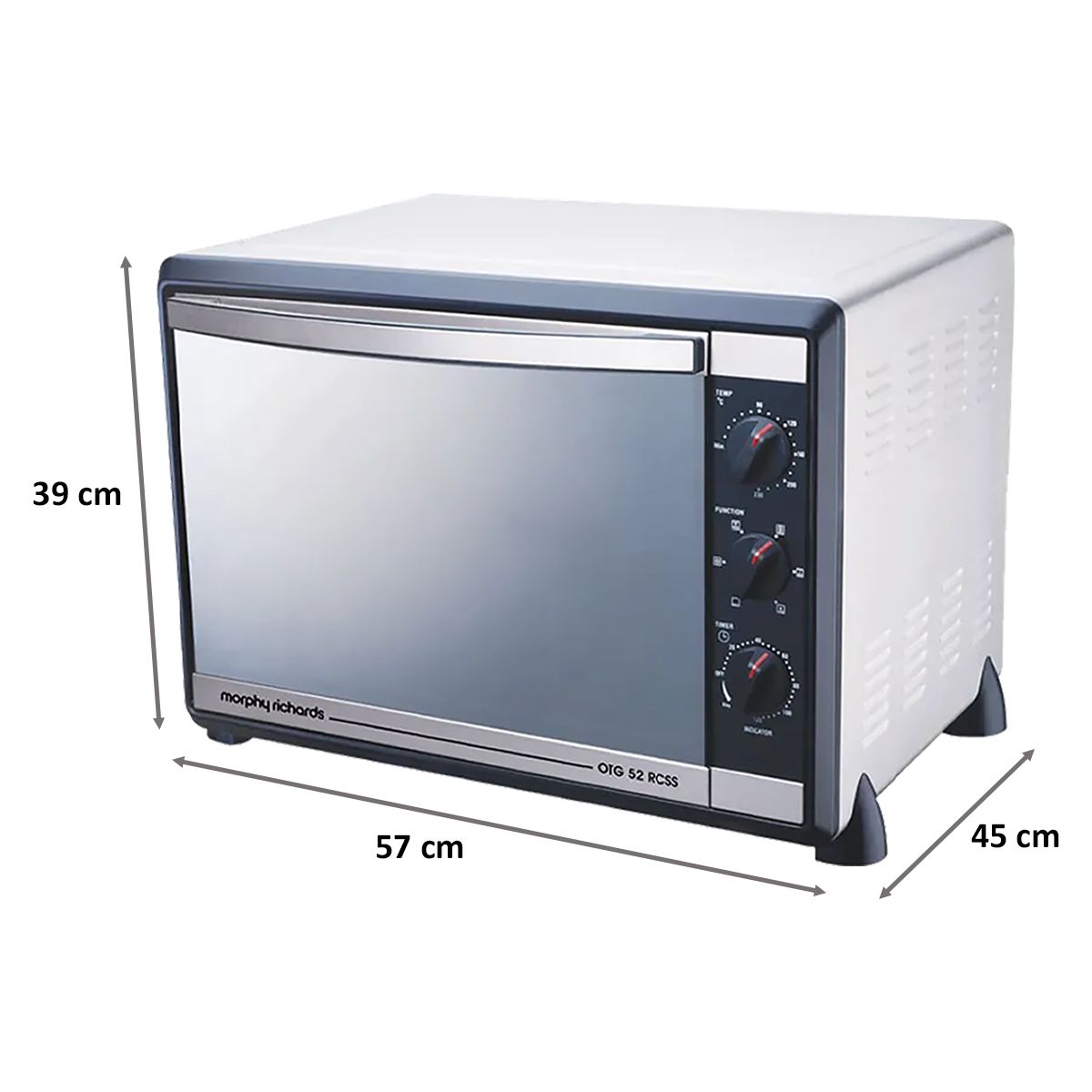 Morphy Richards 52 Litres Oven Toaster Grill (52RCSS, Black)_2